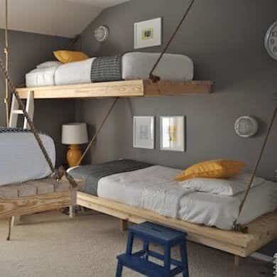 Rope Bunk Beds. 