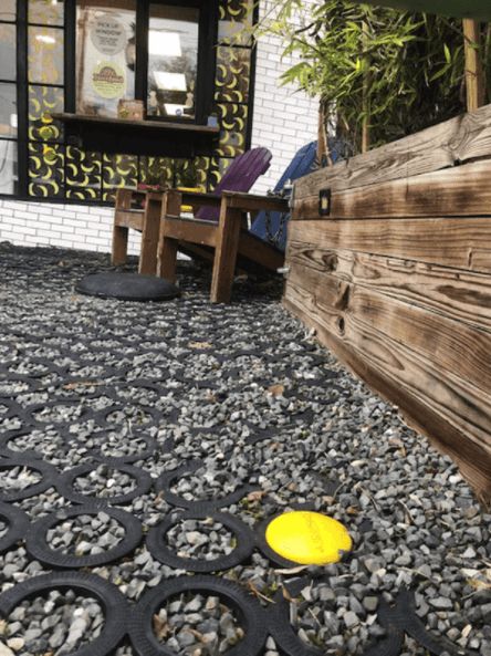 Permeable Pavers. 