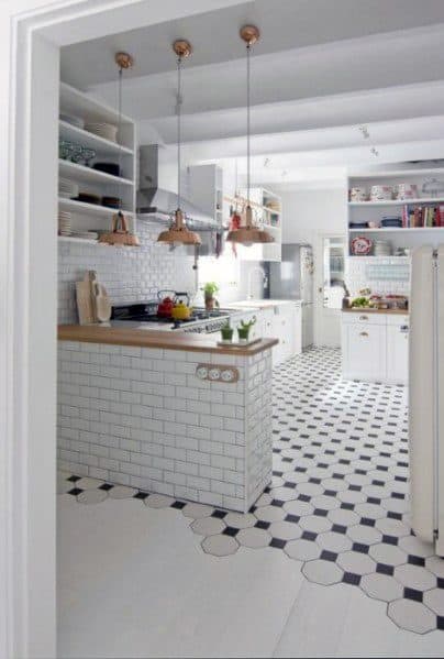 Kitchen Tile to Wood Floor Transition Ideas. 