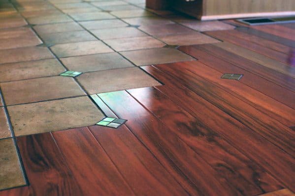 Kitchen Tile to Wood Floor Transition Ideas. 