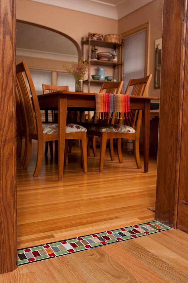 Kitchen Tile to Wood Floor Transition Ideas. 