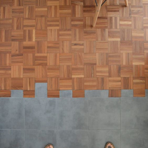 Kitchen Tile to Wood Floor Transition Ideas. 