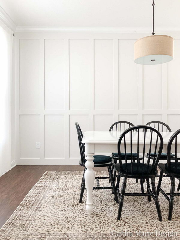 Board and Batten Accent Wall for Living Room. 