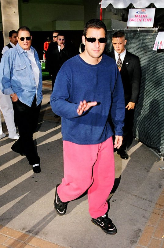 Adam in Pink Pants. 