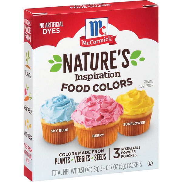 McCormick Nature Food Colors. 