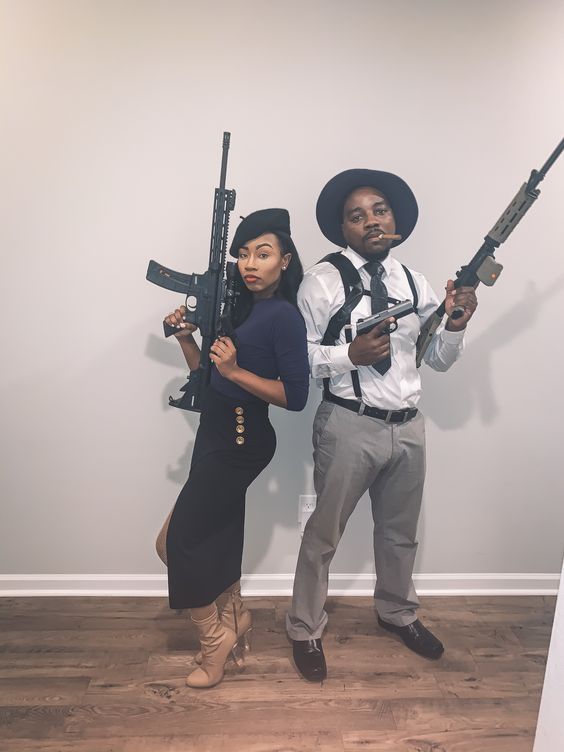 Bonnie and Clyde. 